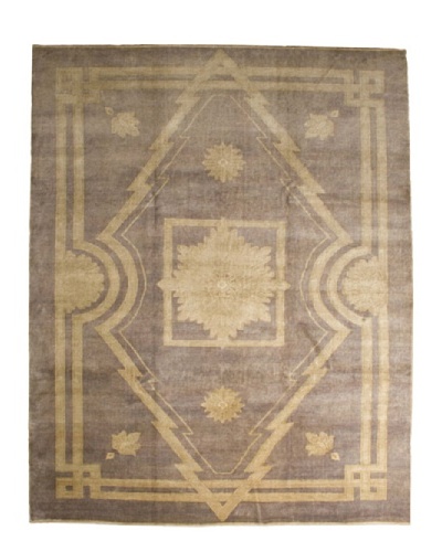 French Accents Art Deco Carpet [Blue/White]