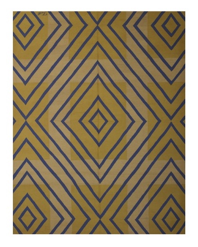 French Accents Modern Flatweave Killim Rug