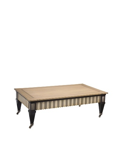French Heritage Le Mont Coffee Table, Oakland Charcoal
