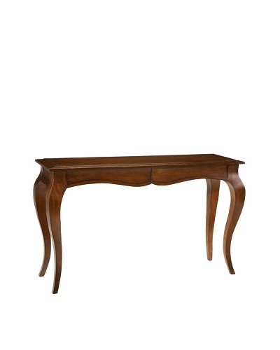 French Heritage Beaulieu Console Table, Antique Cherry