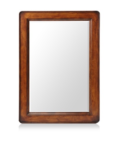 French Heritage D’Orsay Mirror, Antique Cherry