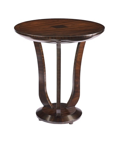 French Heritage Trocadero Rosewood Round End Table