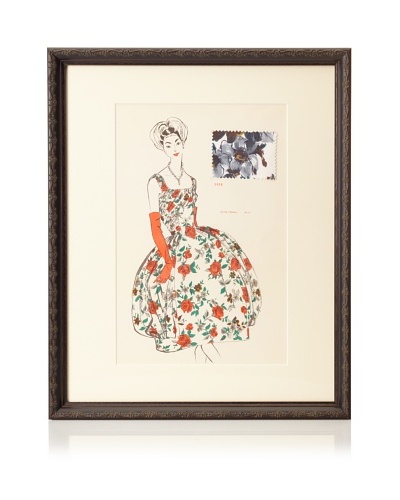 R. Bressy Fashion Illustration, 21.5″ x 17.5″