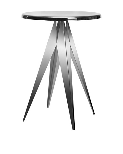 Safavieh Prism Stainless Steel Side Table, Silver