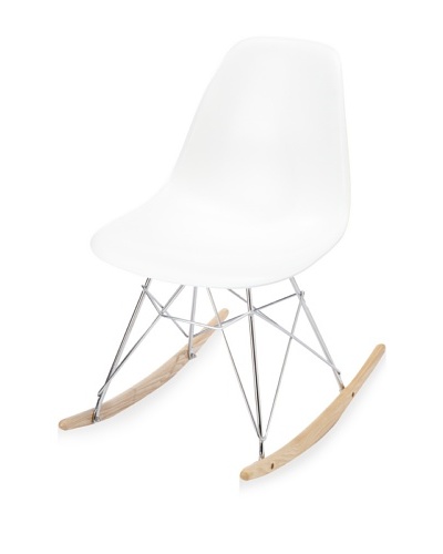 Rocker Side Chair, White