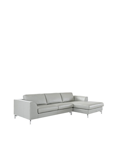 Furniture Contempo Angela Sectional with Left-Handed Chaise, GreyAs You See