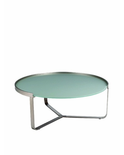 Furniture Contempo Clara Coffee Table, Brushed NickelAs You See