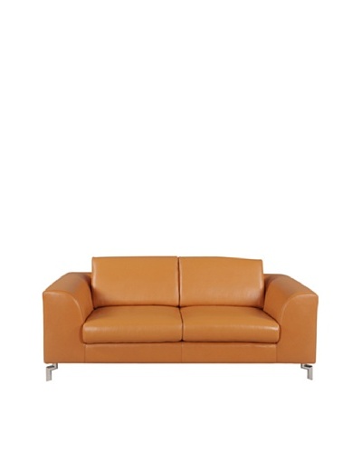 Furniture Contempo Angela Sofa, Camel