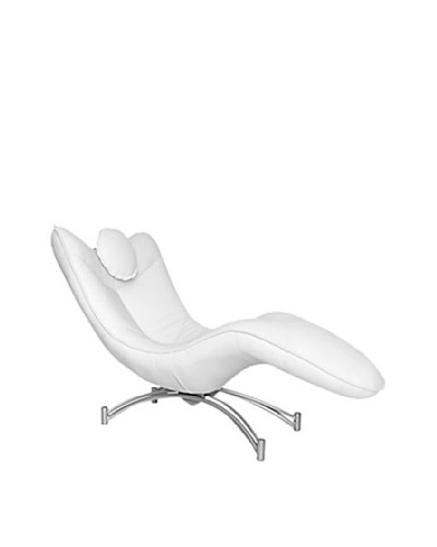 Furniture Contempo Dream Chaise, White