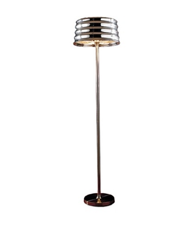 Furniture Contempo Romeo Floor Lamp, Stainless Steel