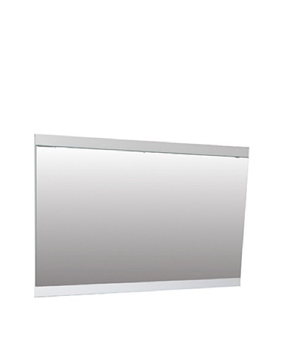 Furniture Contempo Anna Mirror, High Gloss White