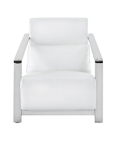 Furniture Contempo Erika Armchair, White