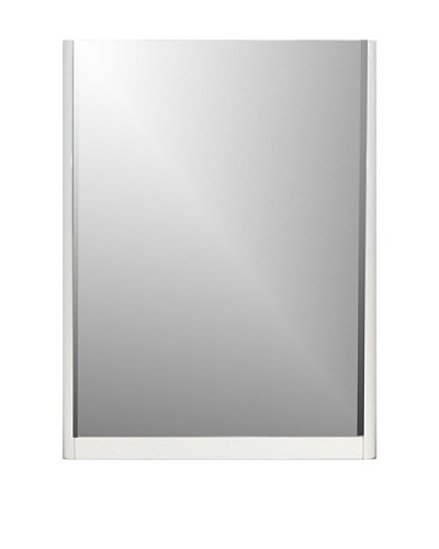 Furniture Contempo Bahamas Mirror, White