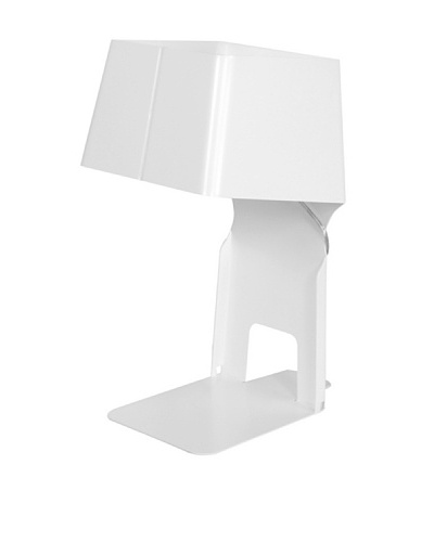 Control Brand Bookend Table Lamp, White