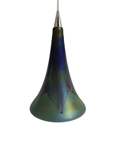 Fusion Z Glass Lighting Hera Trumpet Pendant Lamp