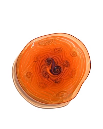 Fusion Z Blossom Charger, Orange