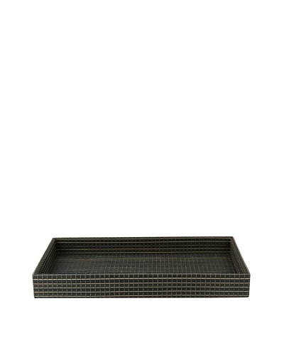 Gail DeLoach Woven Amenity Tray [Black Square]