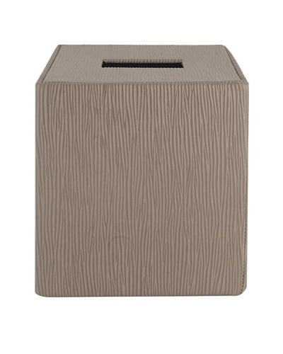 Gail DeLoach Vinyl Tissue Box, Pebble Grain