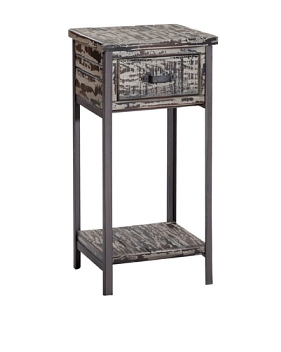 Gallerie Décor Soho Accent Table/Cabinet, Brown