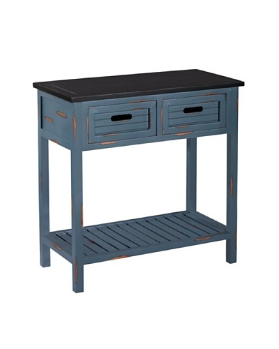 Gallerie Décor Shoreham Accent Table, Blue