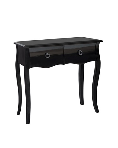 Gallerie Décor Lido Console Table, BlackAs You See