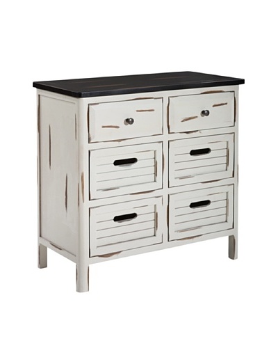 Gallerie Décor Shoreham Accent Chest, Cream