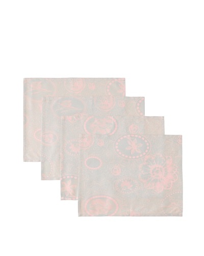 Garnier-Thiebaut Set Of 4 Mille Eclats Placemats, Rose, 16 x 20