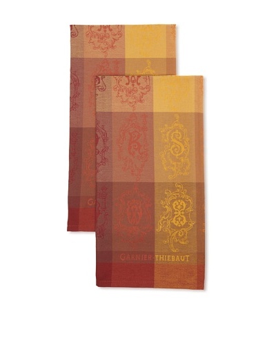 Garnier-Thiebaut Set of 2 Abecedaire Kitchen Towels