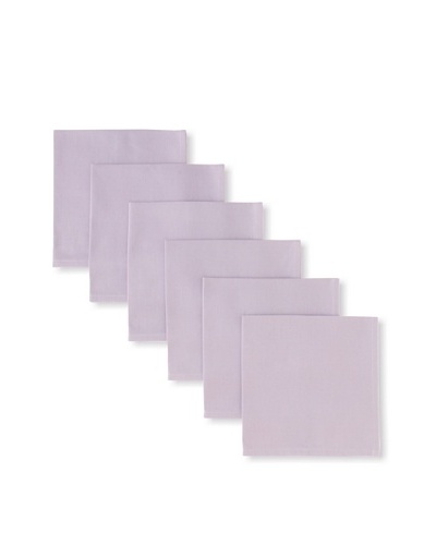 Garnier-Thiebaut Set of 6 Confettis Napkins, Iris, 18 x 18