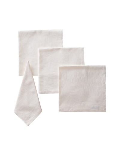 Garnier-Thiebaut Set of 4 Organic Napkins, Ivory