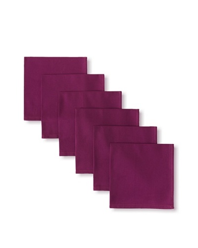 Garnier-Thiebaut Set of 6 Confetti Napkins, Violette, 18 x 18