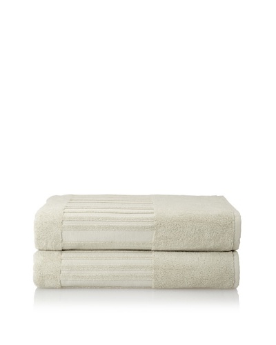 Garnier-Thiebaut Set of 2 Bath Sheets, Argile