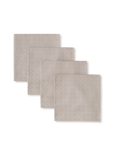 Garnier-Thiebaut Set of 4 Puzzle Napkins