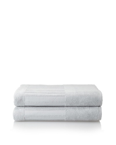 Garnier-Thiebaut Set of 2 Bath Sheets, Perle