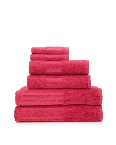 Garnier-Thiebaut 6-Piece Bath Towel Set, Framboise