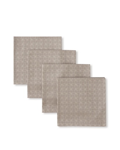 Garnier-Thiebaut Set of 4 Puzzle Napkins