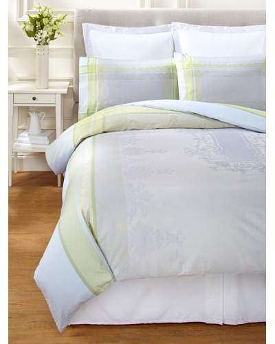 Garnier-Thiebaut Opera Duvet Cover Set, Gris, Queen