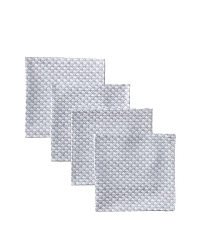 Garnier-Thiebaut Set of 4 Mirage Napkins, Metal