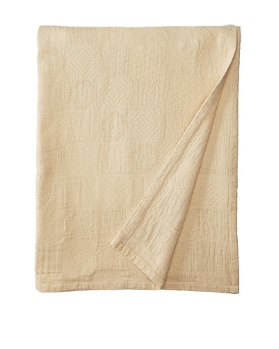 Garnier-Thiebaut Cocoon Ecru Throw