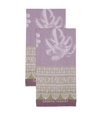 Garnier Thiebaut Set of 2 Provence Lavande Kitchen Towels