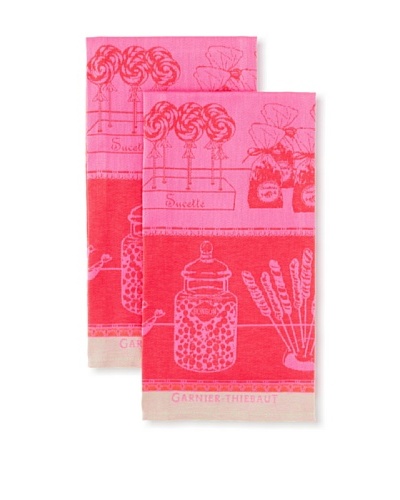 Garnier Thiebaut Set of 2 Confiserie Guimauve Kitchen Towels