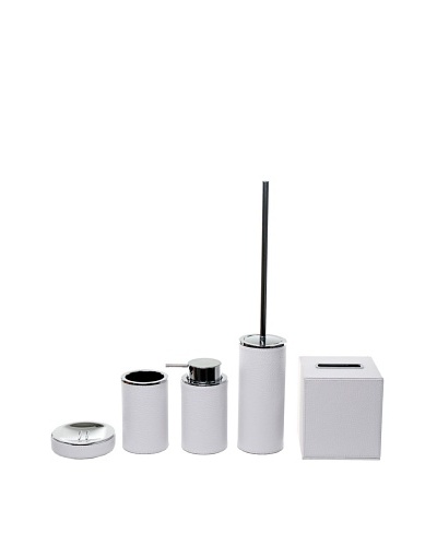 Gedy by Nameeks Vogue Bathroom Accessory Set, White