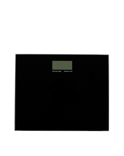 Gedy by Nameek’s Square Electronic Bathroom Scale, Black