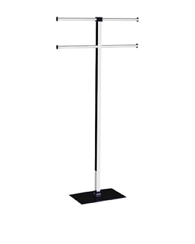 Gedy by Nameek's Floor Standing Towel Rack, Black