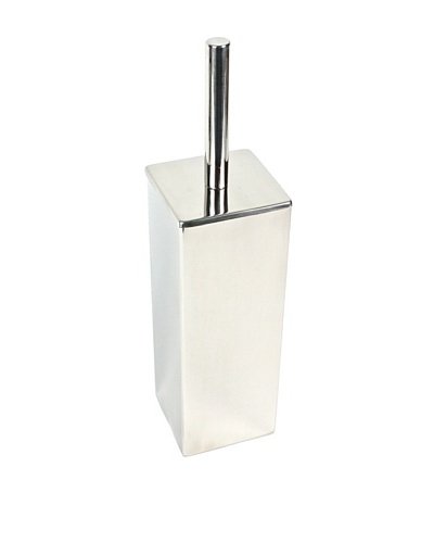 Gedy by Nameek's Square Polished Chrome Toilet Brush Holder