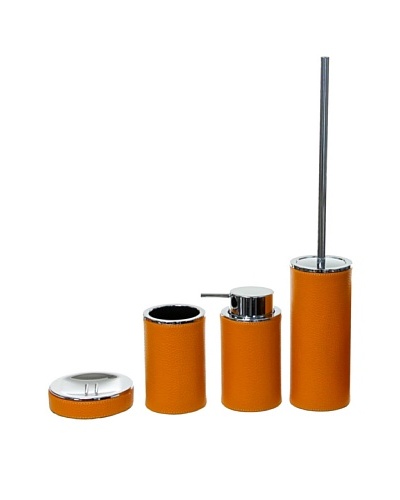 Gedy by Nameeks Vouge Bathroom Accessory Set, Orange