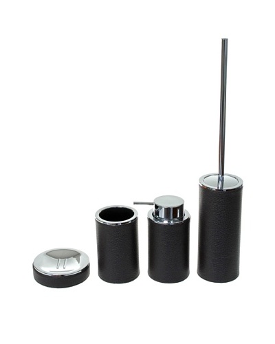 Gedy by Nameeks Vouge Bathroom Accessory Set, Wenge