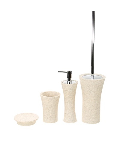 Gedy by Nameeks Flaca Bathroom Accessory Set, Natural SandAs You See