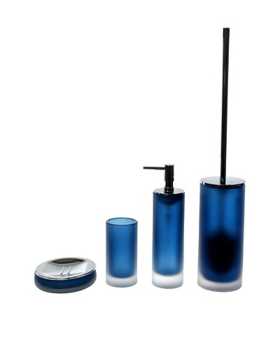 Gedy by Nameeks Baltic Bathroom Accessory Set, Blue