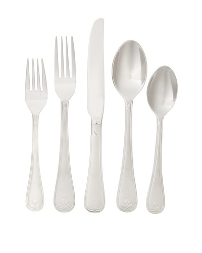 Gela Global 20-Piece Aldershot Stainless Steel Flatware Set, Stainless